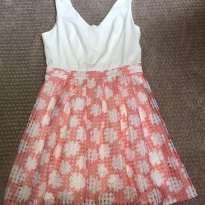 Pink/White Spring Dress